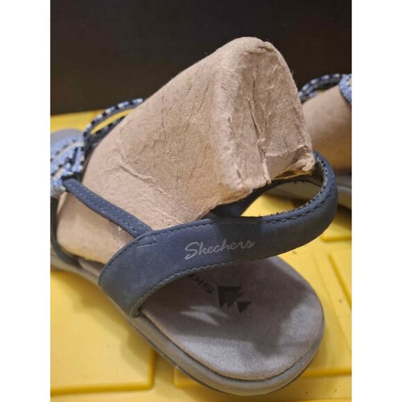 Skechers Women's Reggae Slim-Stretch Appeal-Z-Gore Slingback Sandals Size 9. - Picture 5 of 10